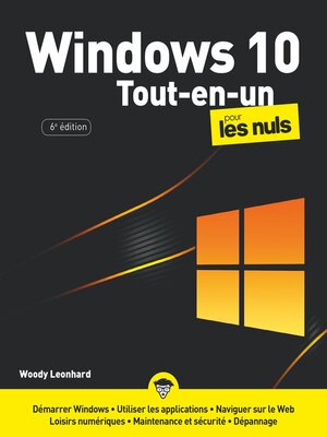 cover image of Windows 10 Tout-en-1 pour les Nuls, grand format 6e éd.